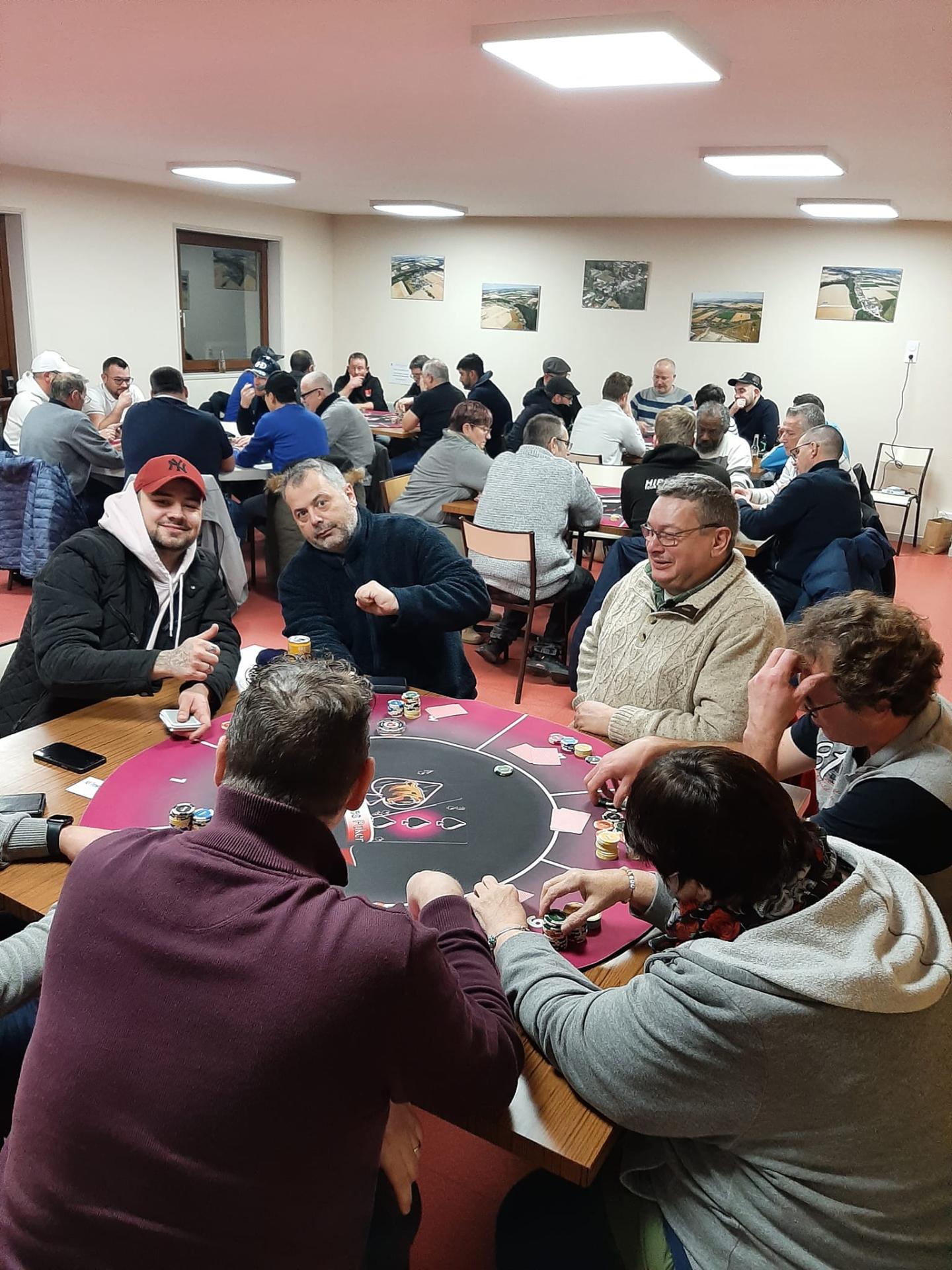 Salle du club AS Troyes Poker